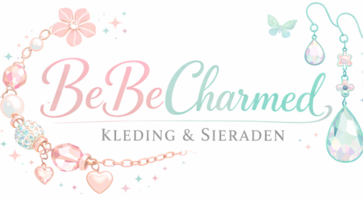 BeBeCharmed logo – handgemaakte sieraden en aangepaste kleding webshop